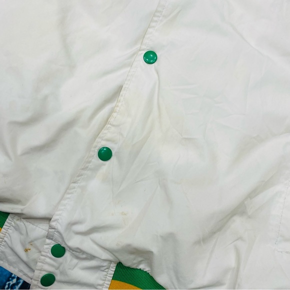 Vintage Oakland Athletics Nike Snap Stitched Logo Jacket Sz XXL Y2k A’s MLB - Picture 8 of 9